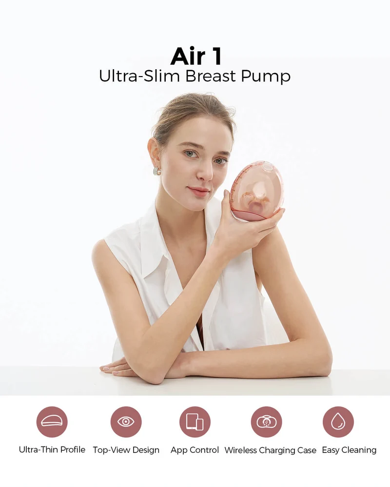Momcozy Air 1 Ultraflache Milchpumpe