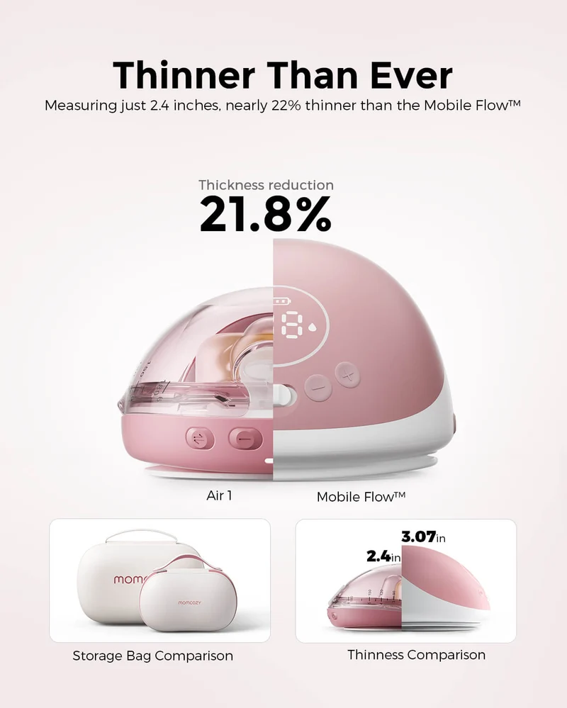 Momcozy Air 1 Ultraflache Milchpumpe