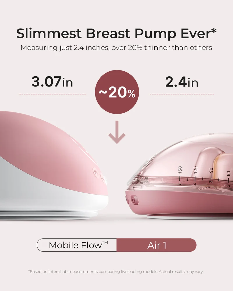 Momcozy Air 1 Ultraflache Milchpumpe