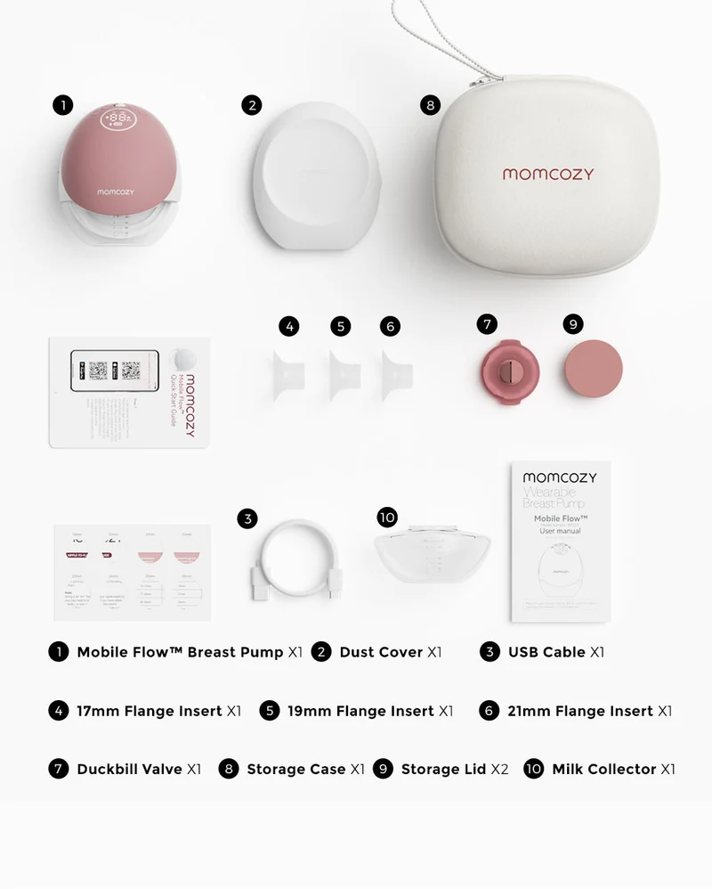 Momcozy Mobile Flow™ Freihändige Milchpumpe | M9