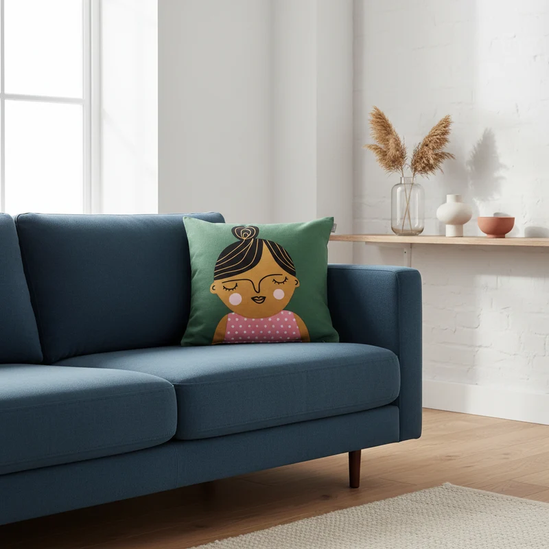 Spira Kissenbezug Esmeralda – Moderne Kissenhülle 50 x 50 cm