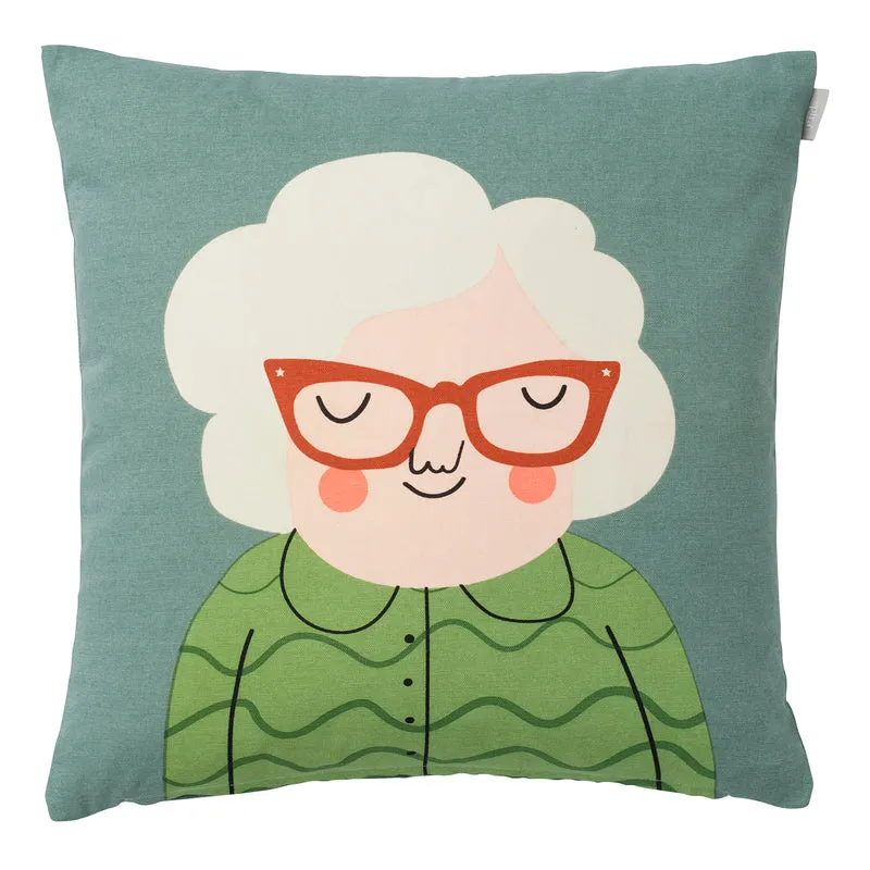 Spira Kissenhülle Elsa – 50 x 50 cm Kissenbezug mit Gesicht