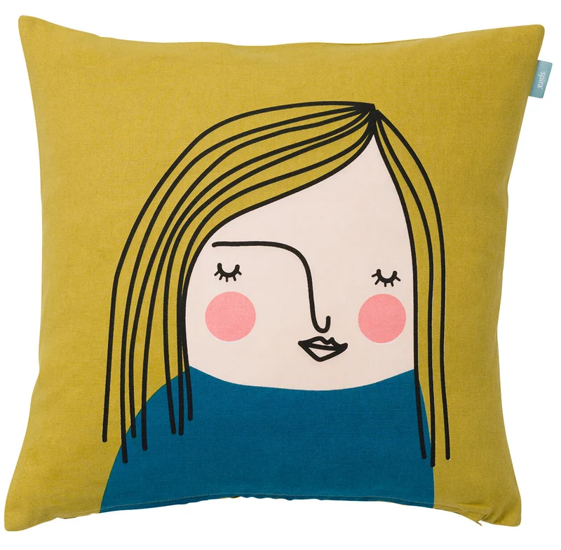 Spira Kissenhülle Renate – 50 x 50 cm Kissenbezug Bunt