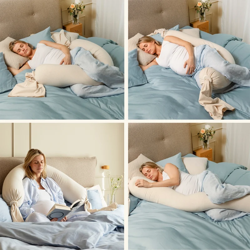 Bbhugme Schwangerschaftskissen Soft White