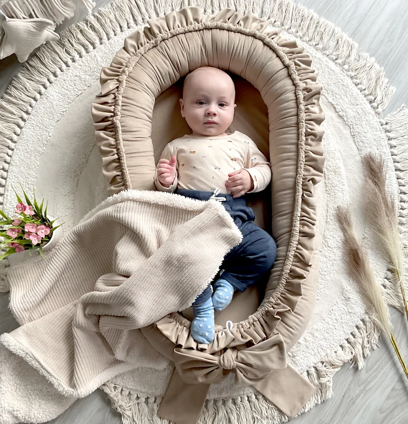 Babynest Velvet Beige
