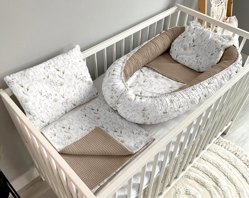 Babynest 5 piece set | Grasses and brown [PREMIUM]
