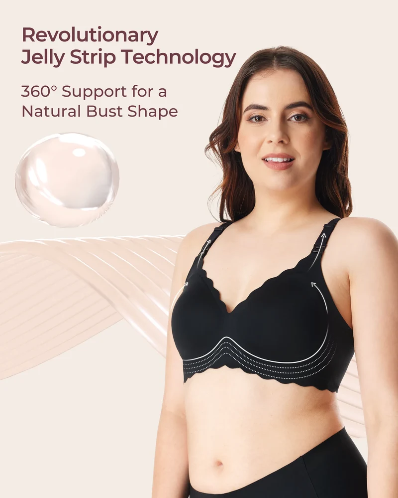 Jelly-Strip - Nahtloser Still-BH YN46