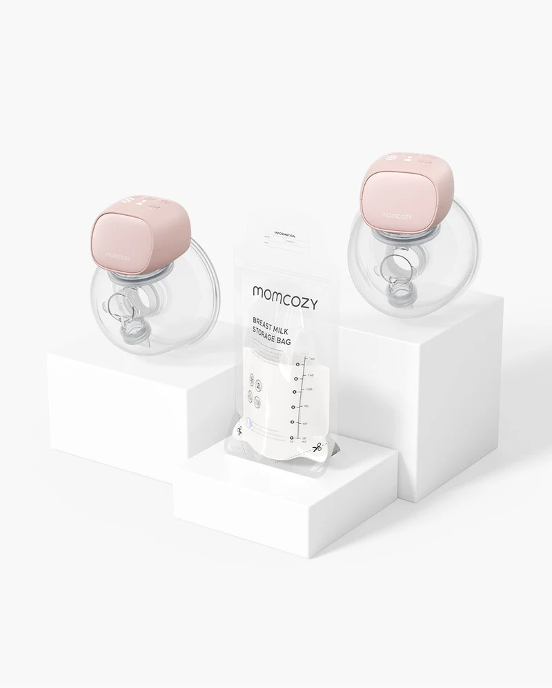 S9 Pro Beutel Bundle: Zwei S9 Pro Pumpen und Aufbewahrungsbeutel für Muttermilch