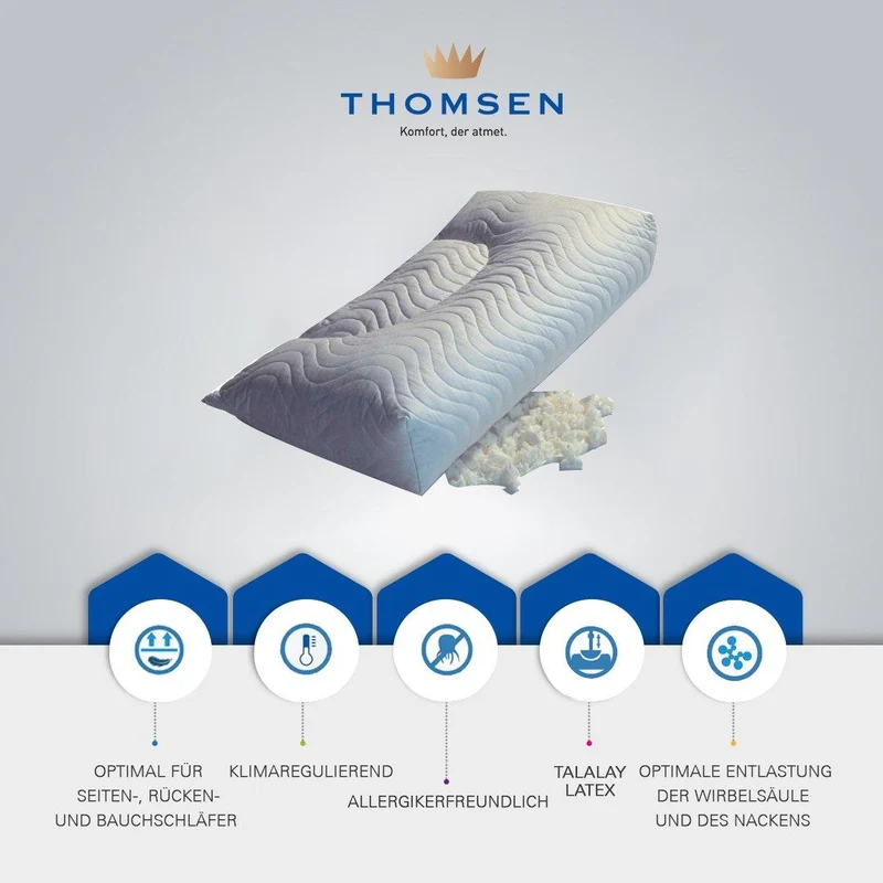 Thomsen Floc Standard - Talalay Latex-Flocken mit dem Kuschelfeeling