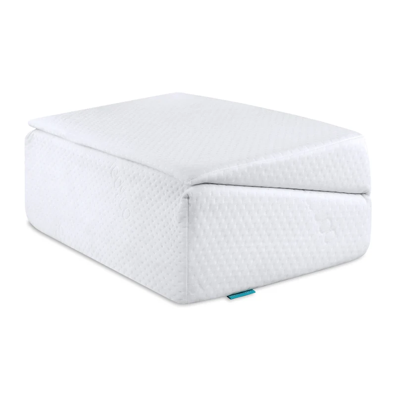 Keilkissen für Bett und Sofa – Lesekissen und Schaumstoff Rückenkissen Ideal zur Verwendung als Matratzenkeil Reflux kopfteil Kissen oder Bettkeil für Erwachsene