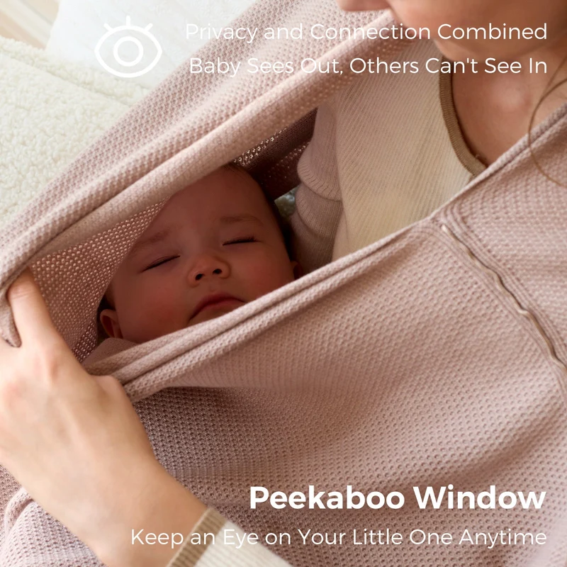 Momcozy Stilldecke – Weicher, atmungsaktiver und vielseitig verwendbarer Poncho