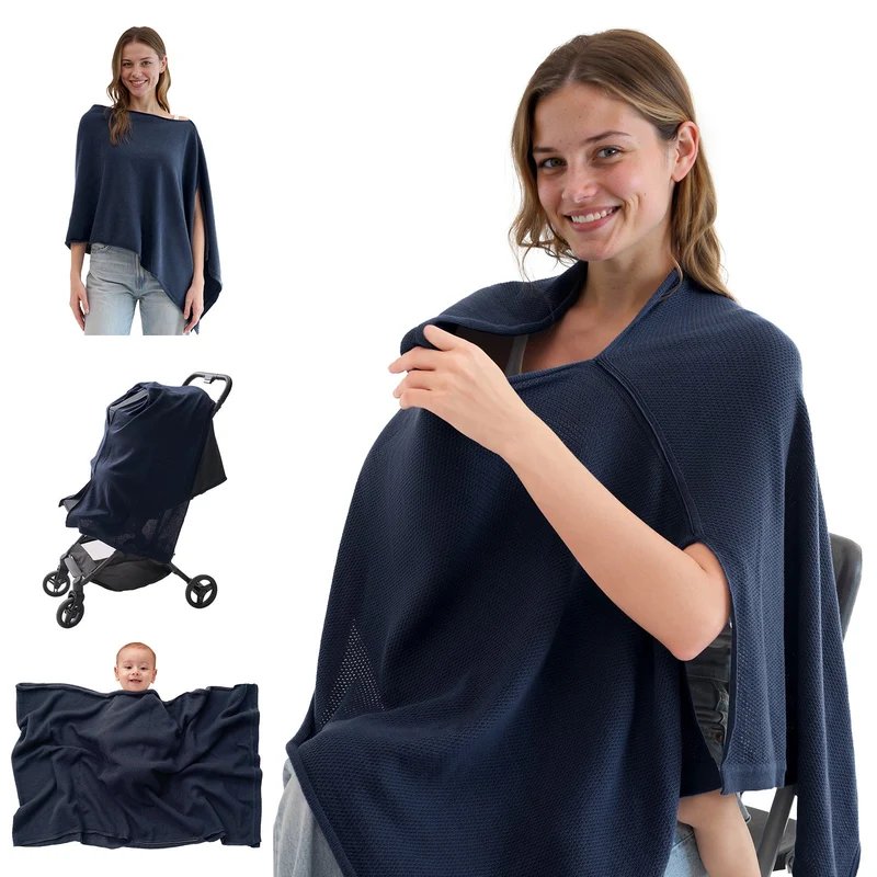 Momcozy Stilldecke – Weicher, atmungsaktiver und vielseitig verwendbarer Poncho