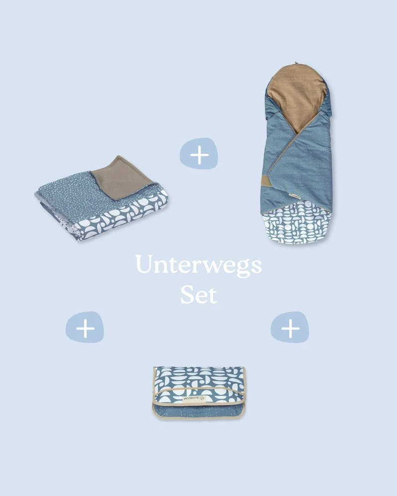 Unterwegs Set Classic Blau