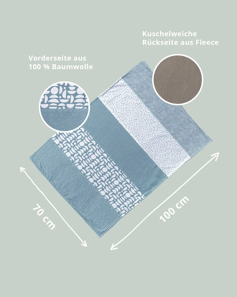 Unterwegs Set Classic Blau
