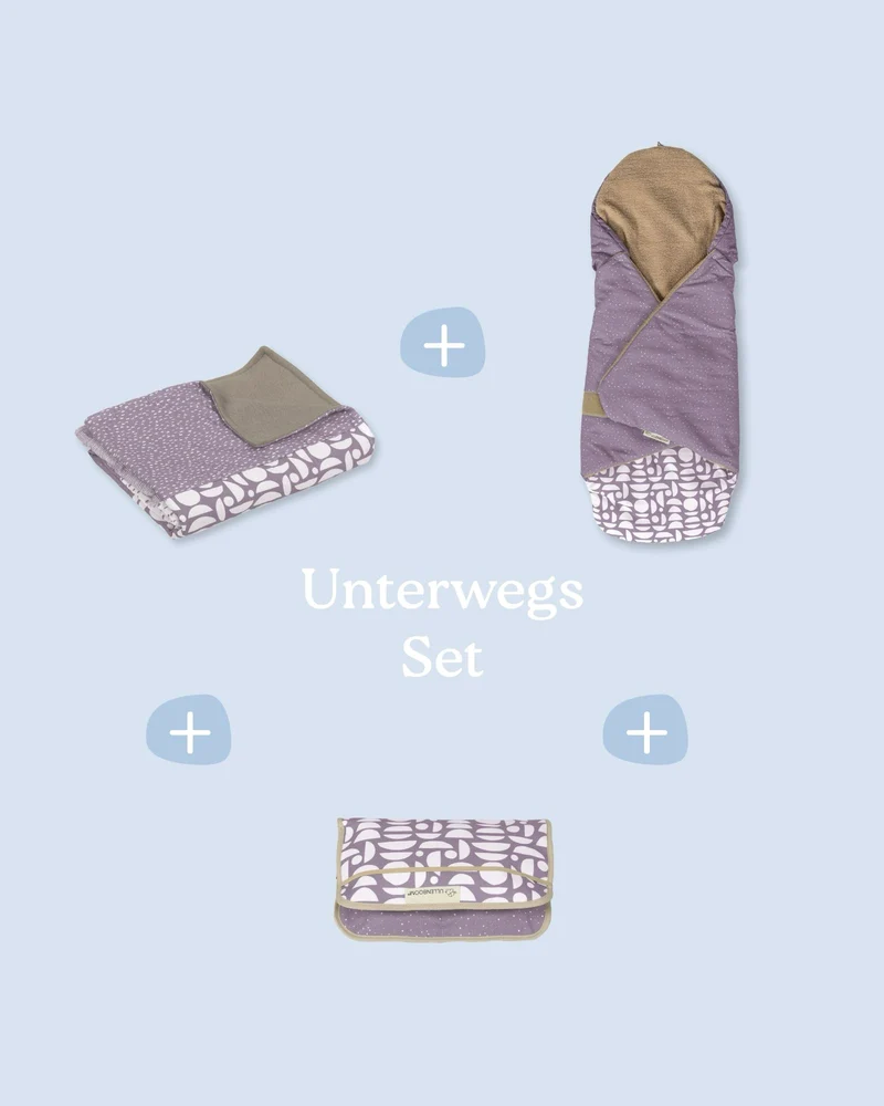 Unterwegs Set Classic Flieder