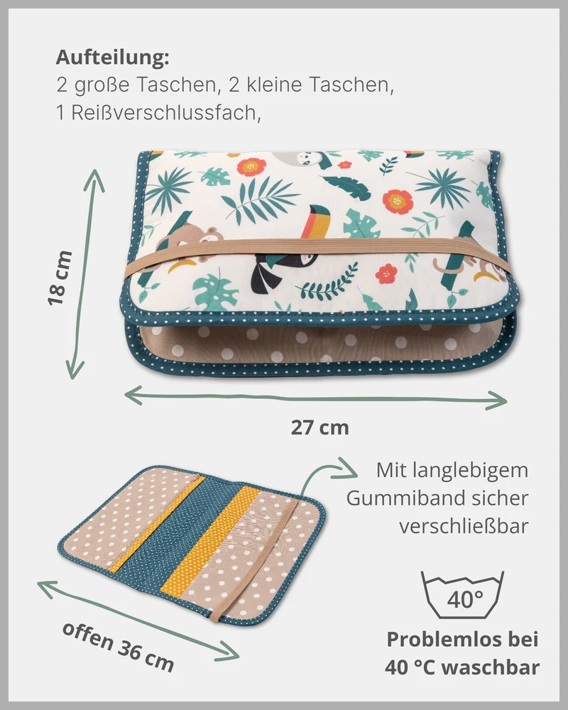 Windeltasche Dschungel