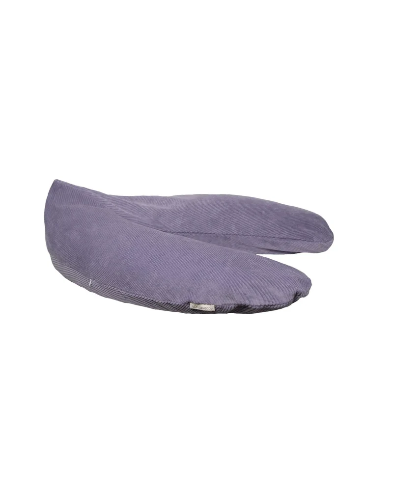 Stillkissen mit Inlett Cord Flieder