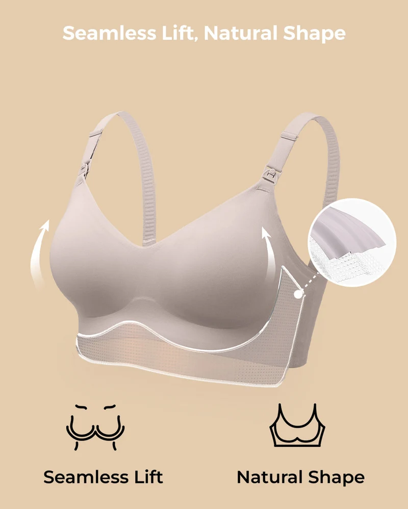 SMOOTH - Ultra weich & Omni Mutterschafts-BH zum Stillen (2er-Pack)