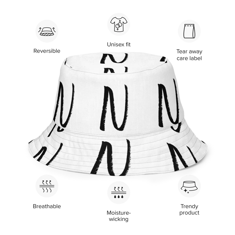Reversible bucket hat