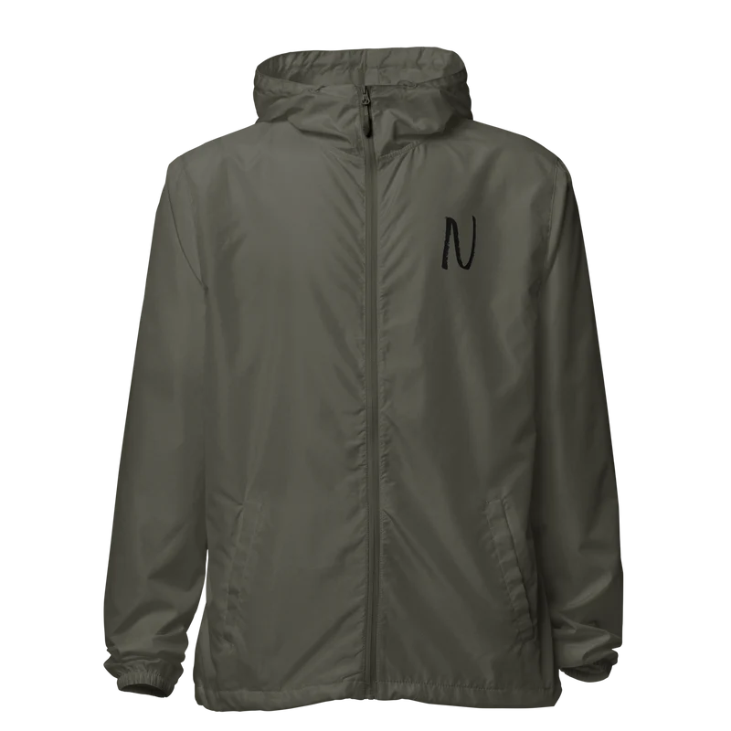 Unisex lightweight zip up windbreaker - ONLY SHIPPING TO USA