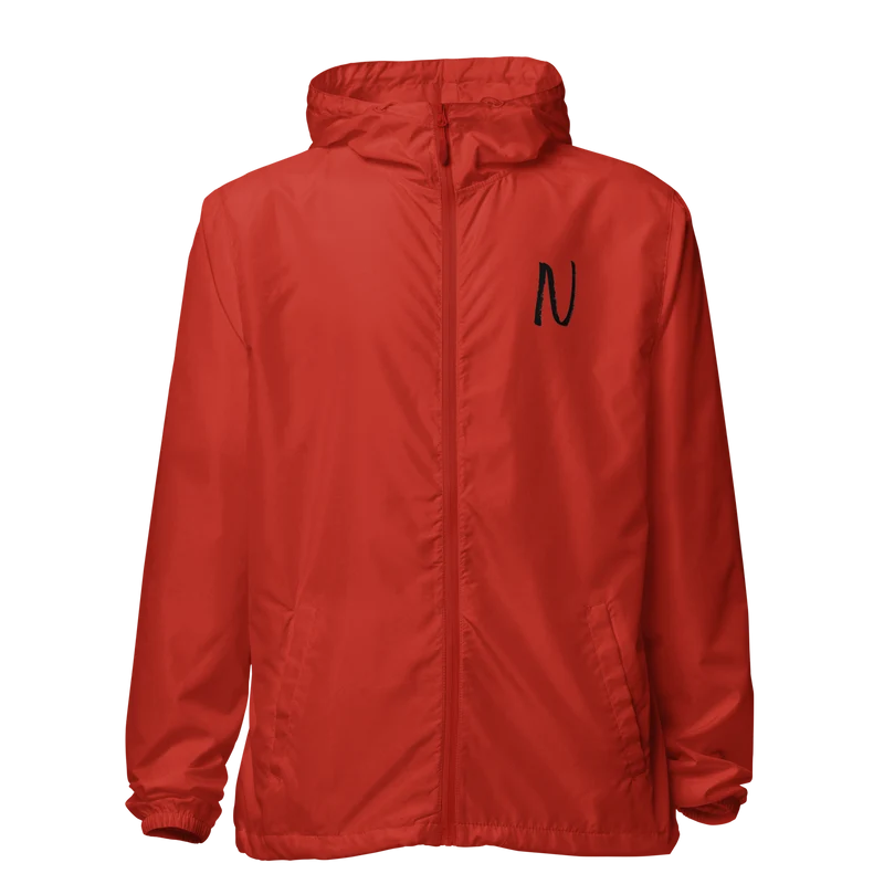 Unisex lightweight zip up windbreaker - ONLY SHIPPING TO USA