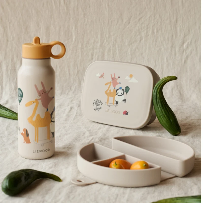 Wasserflasche "Falk Around the world / Sandy"