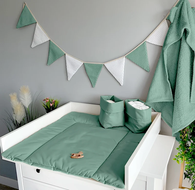 Waterproof changing mat | Green