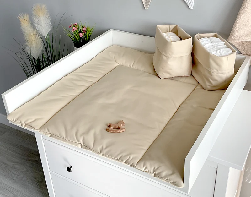 Waterproof changing mat | Beige