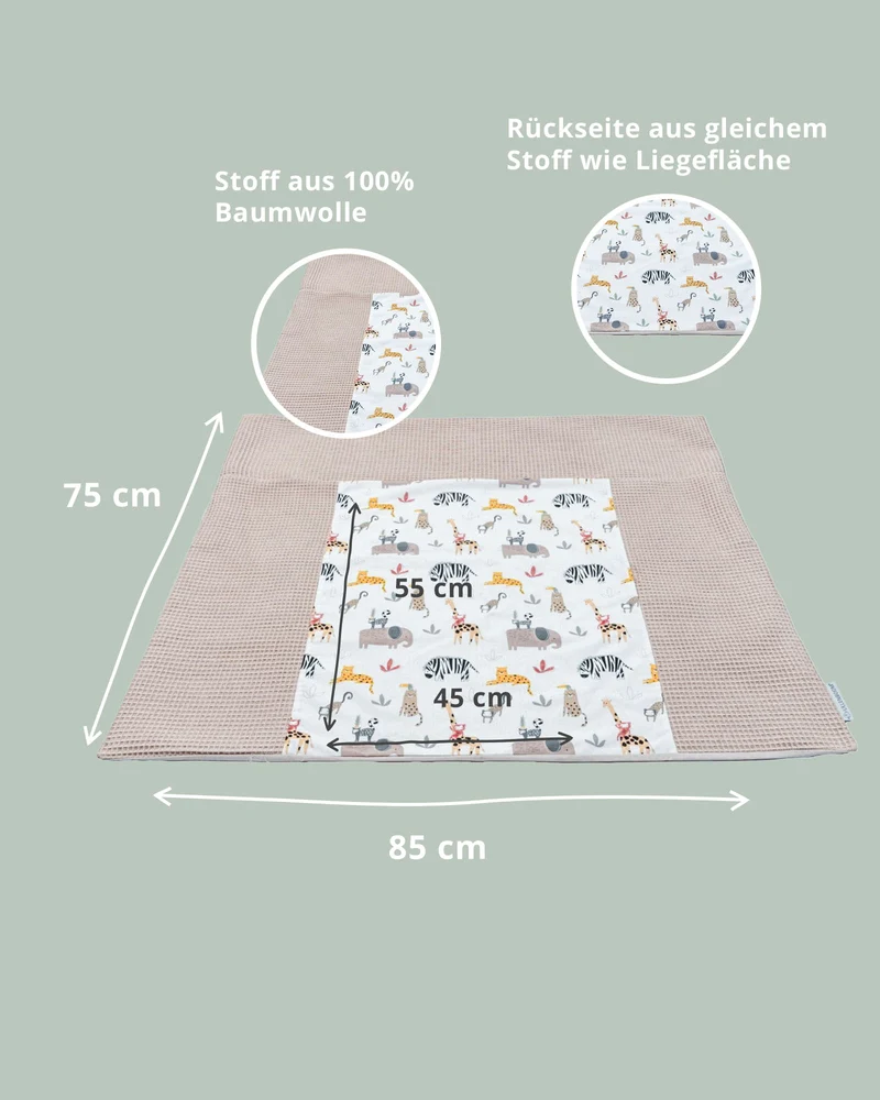 Wickelauflagen-Bezug Sand Savanne