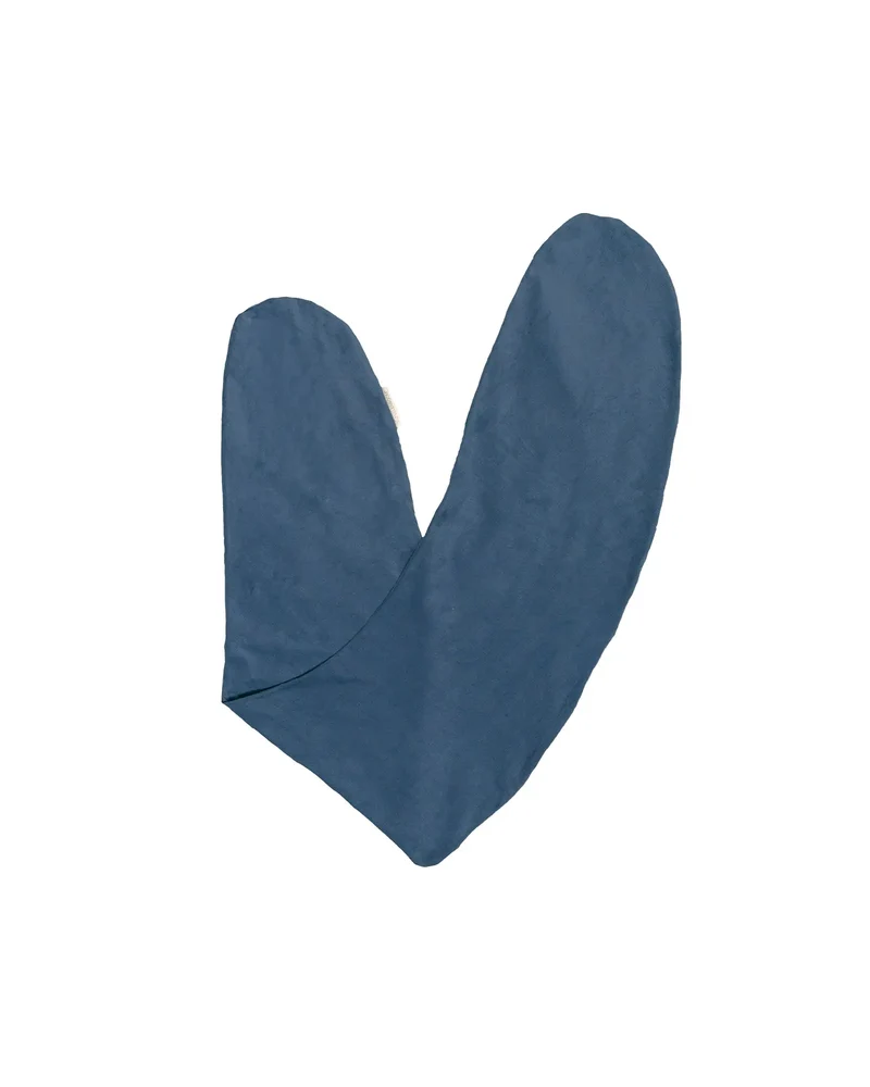 Ersatzbezug für Stillkissen Feincord Jeansblau