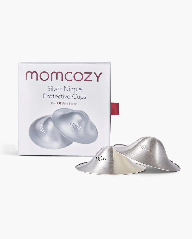 Momcozy Original 999 Silber Brustwarzenschilder