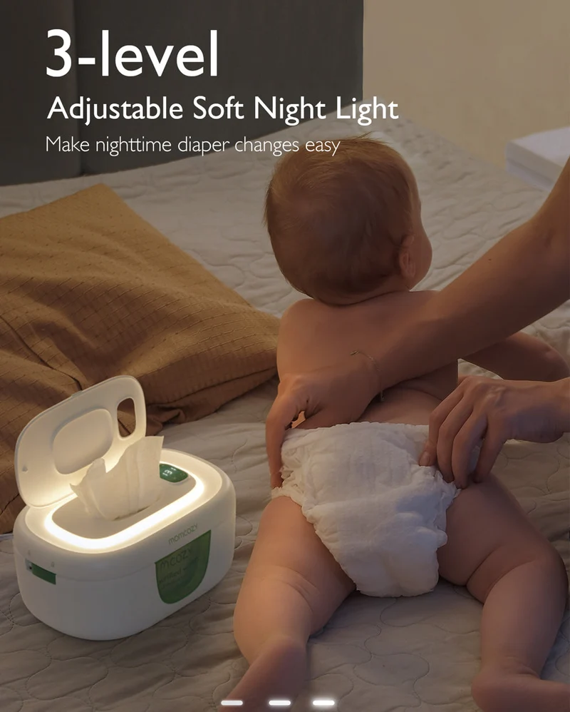 Momcozy Baby-Feuchttücherwärmer mit großer Kapazität