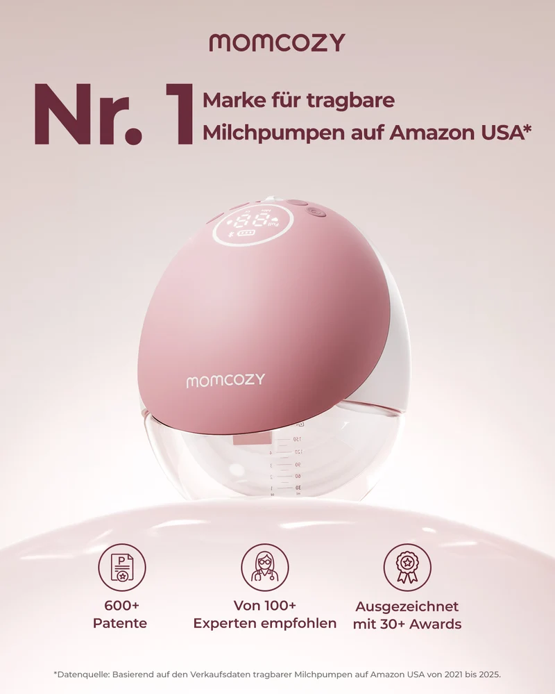 Momcozy Mobile Flow™ Freihändige Milchpumpe | M9