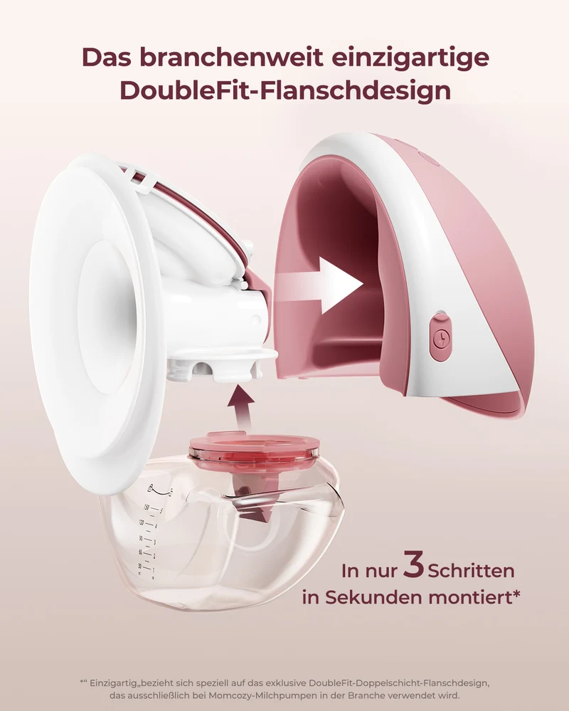 Momcozy Mobile Flow™ Freihändige Milchpumpe | M9