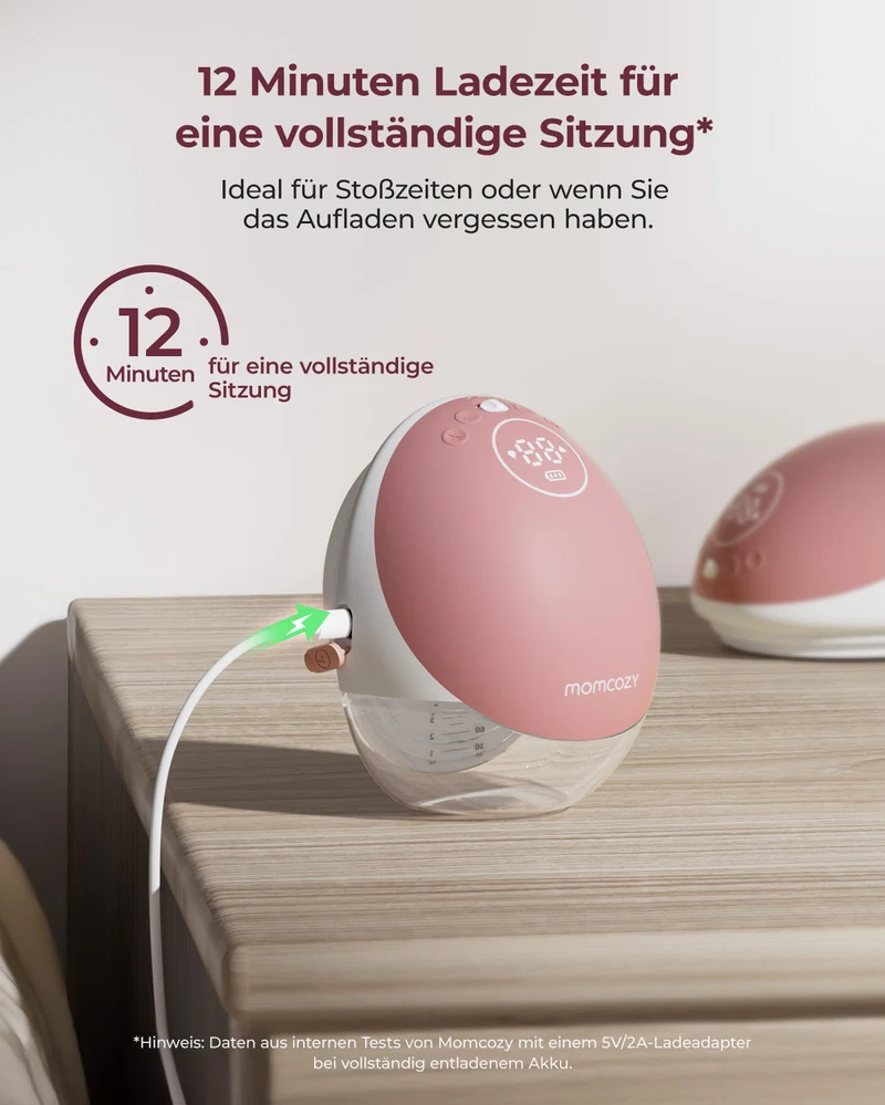 Momcozy Mobile Flow™ Freihändige Milchpumpe | M9