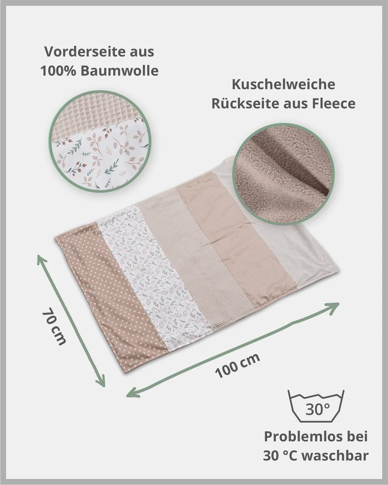 Unterwegs Set Floral Sand & Sandblume