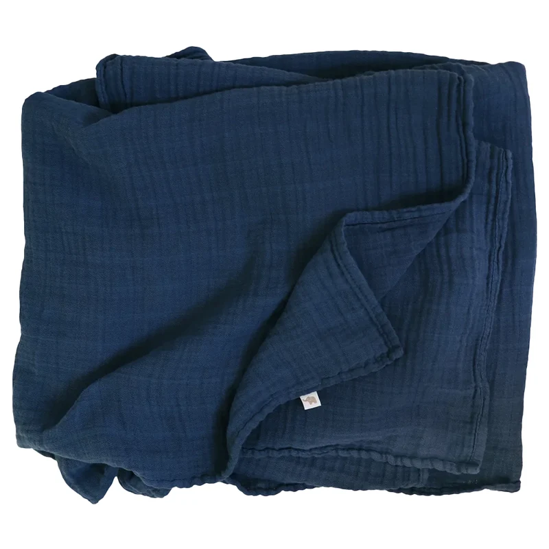 Petit Stellou Mulltuch Nooshi Blanket Night