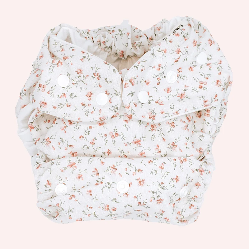 Stoffwindel Überhose Rose