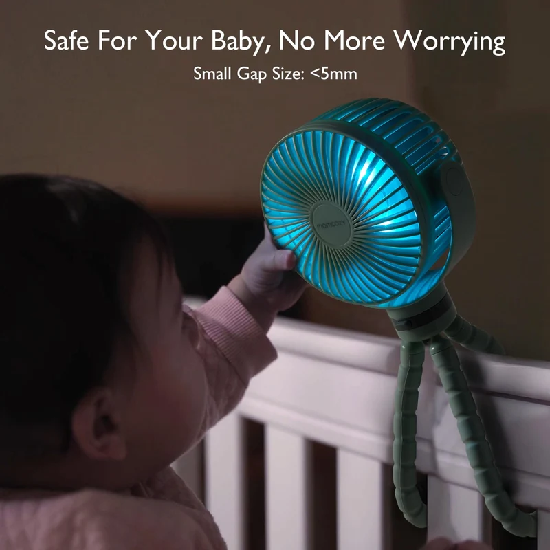 Wiederaufladbarer USB-Handventilator für die Reise