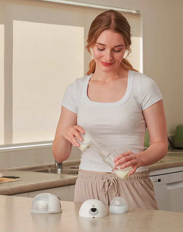 M5 Smart BH Bundle: Zwei M5 Smart kabellose, freihändige Milchpumpen und Jelly Strip BH(YN46)