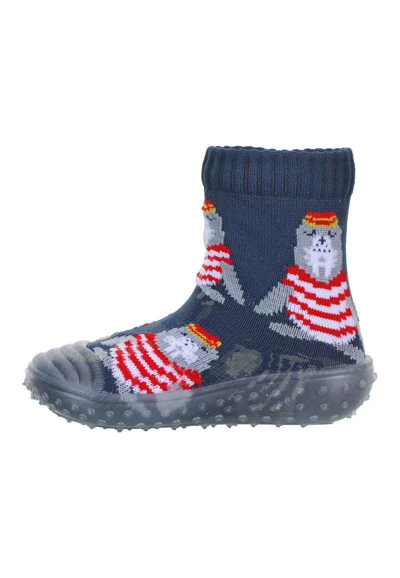 Adventure-Socks mit Motiv Robbe in Marine