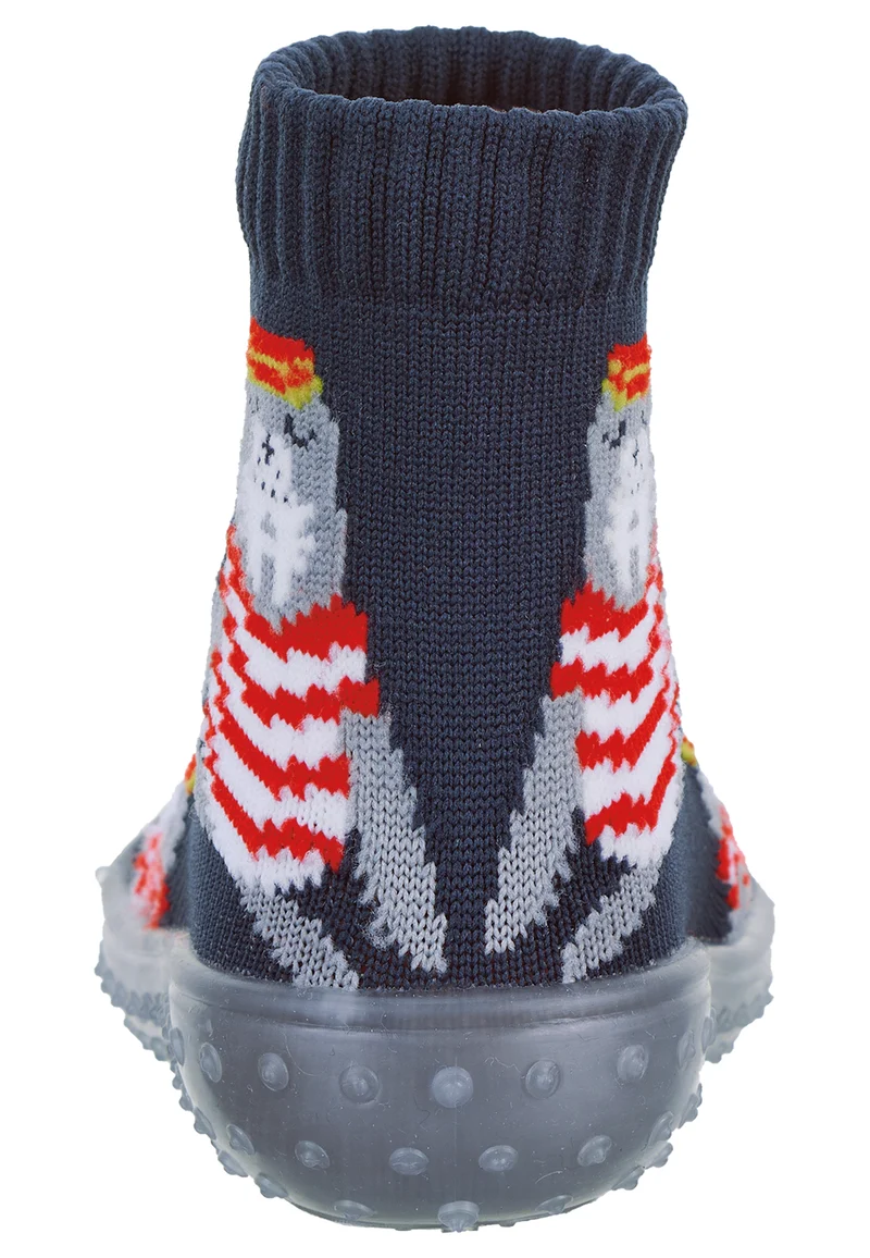 Adventure-Socks mit Motiv Robbe in Marine