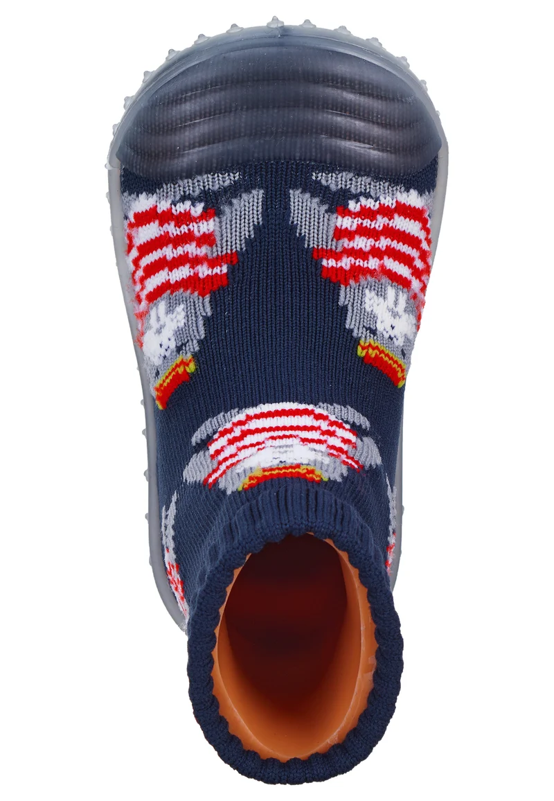 Adventure-Socks mit Motiv Robbe in Marine