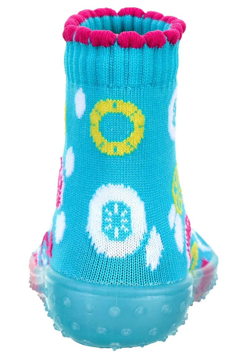 Adventure-Socks mit Motiv Früchte in Türkis