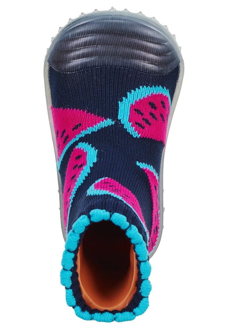 Adventure-Socks mit Motiv Melonen in Marine