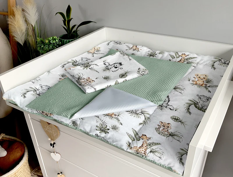 Changing mat | set of 6 elements | Safari and dirty mint