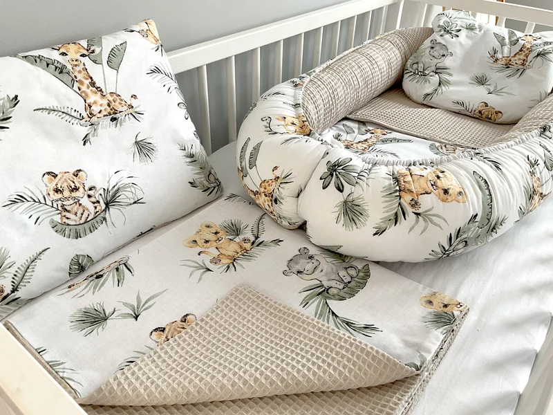 Babynest 5 piece set | Safari and sand