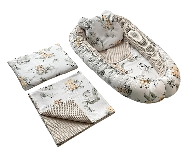Babynest 5 piece set | Safari and sand