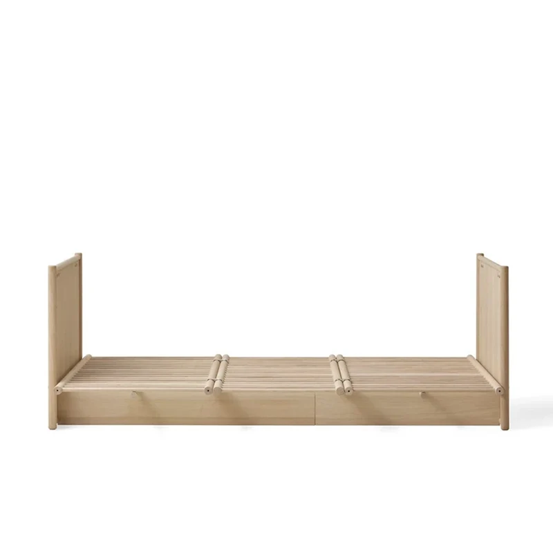 Oliver Furniture Babybett/Bett 'Camp Novel' 60x120/120x200 cm Eiche