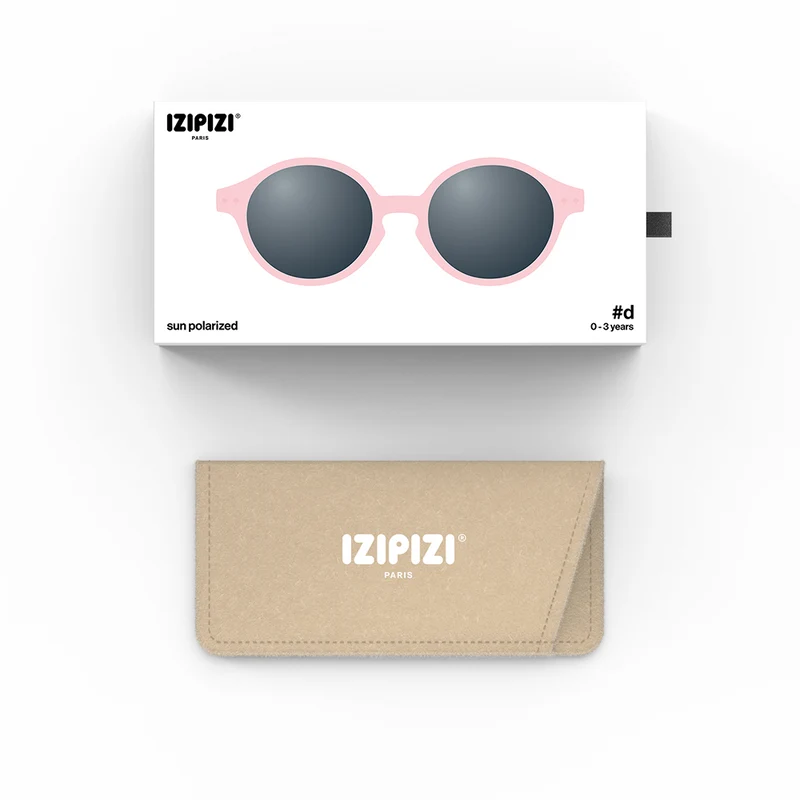 Izipizi Kinder Sonnenbrille #D 0-3 Y Pastel Pink